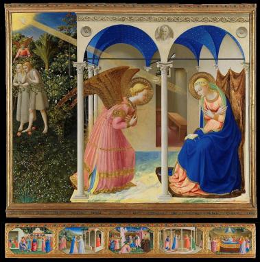 L annonciation de fra angelico 1426